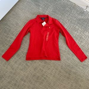 RALPH LAUREN (NWT)✨RED POLO SHIRT